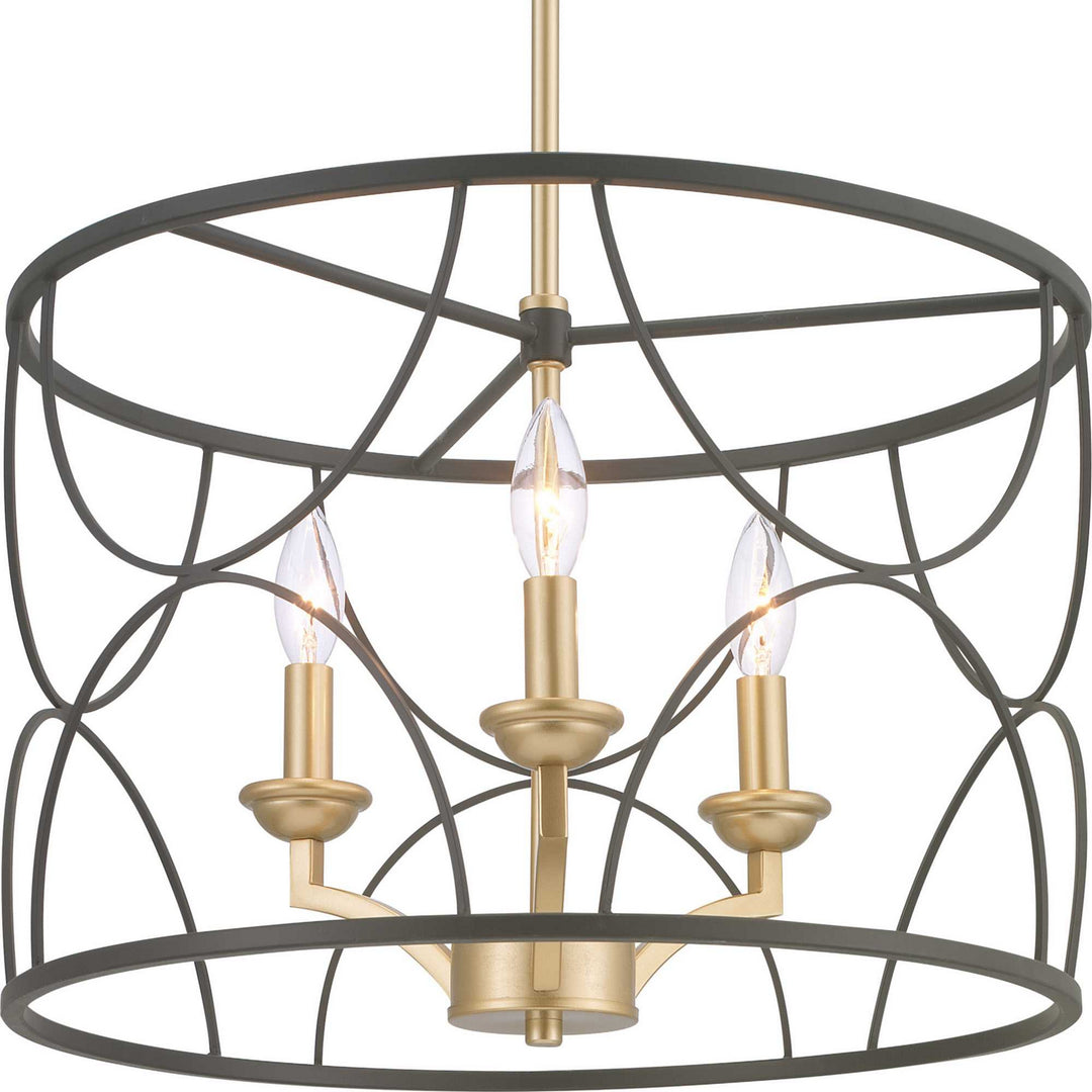 Progress Landree P400177-031 Chandelier Light - Black