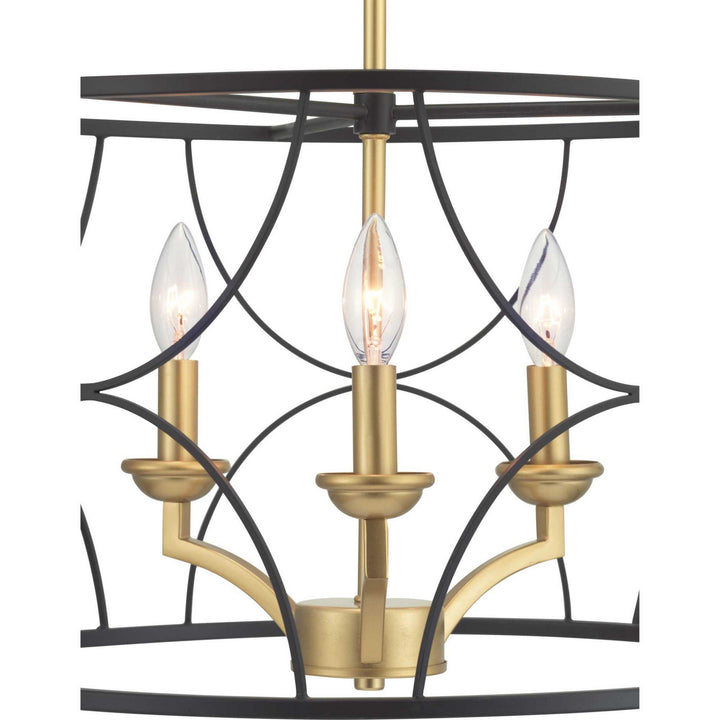 Progress Landree P400177-031 Chandelier Light - Black