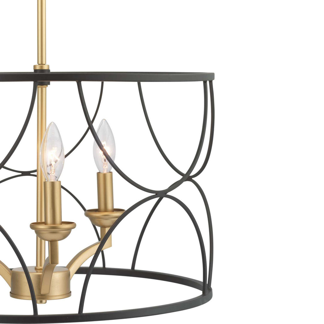 Progress Landree P400177-031 Chandelier Light - Black