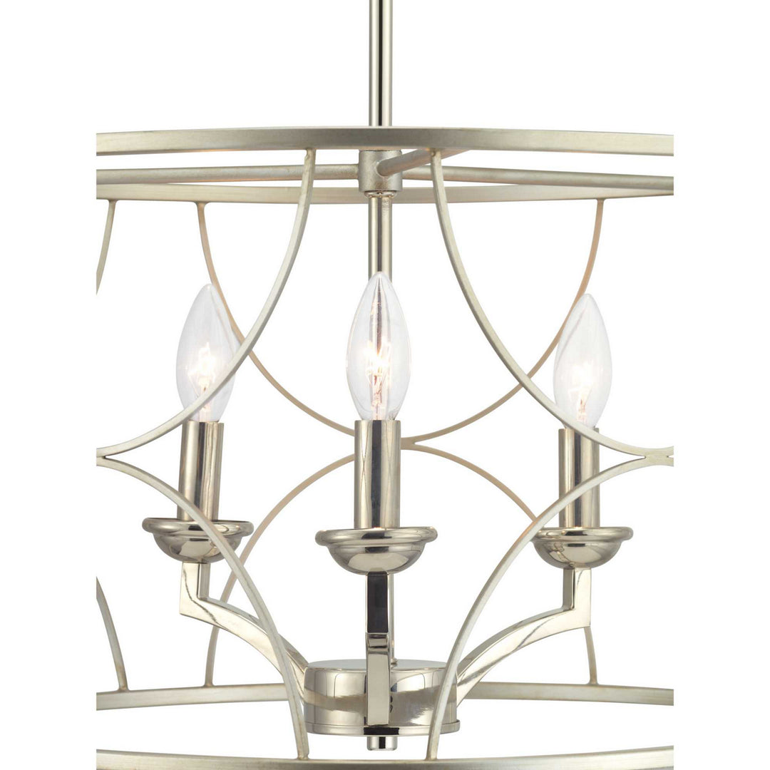 Progress Landree P400177-134 Chandelier Light - Silver Ridge