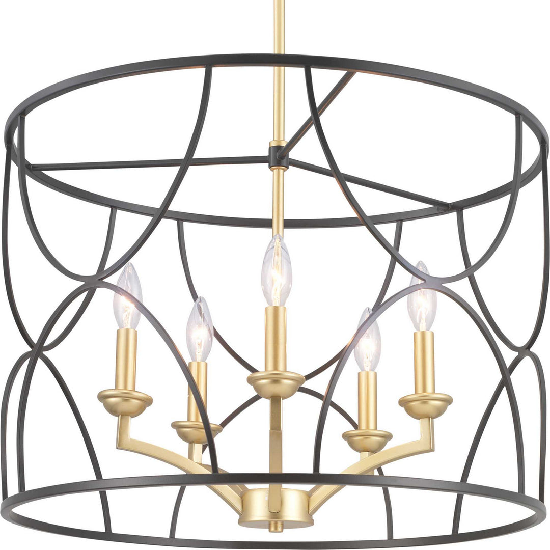 Progress Landree P400178-031 Chandelier Light - Black