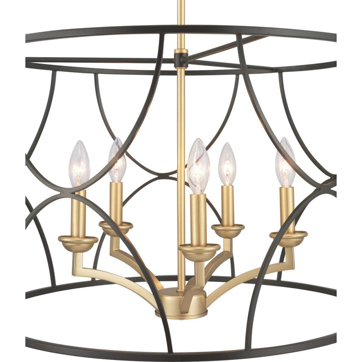 Progress Landree P400178-031 Chandelier Light - Black