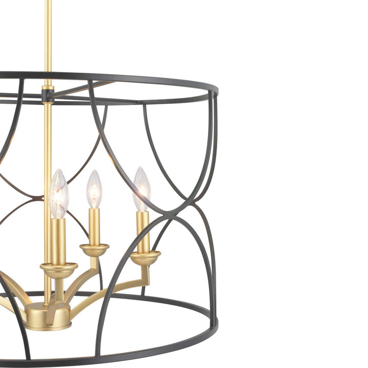 Progress Landree P400178-031 Chandelier Light - Black