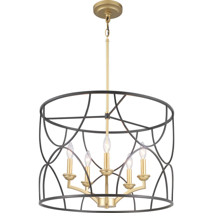 Progress Landree P400178-031 Chandelier Light - Black