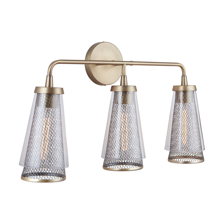 Capital Abbott 132331AD Bath Vanity Light 25 in. wide - Aged Brass