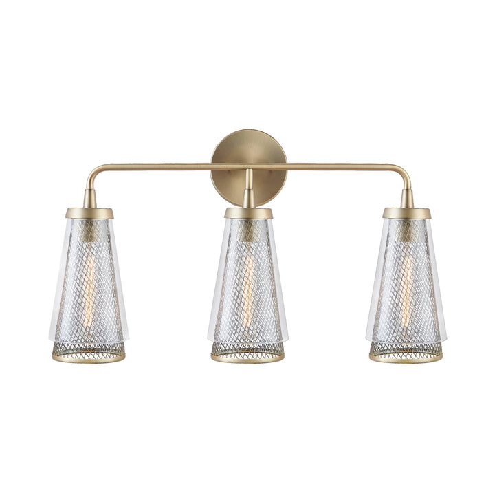 Capital Abbott 132331AD Bath Vanity Light 25 in. wide - Aged Brass