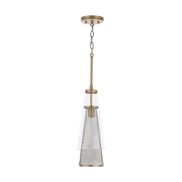 Capital Abbott 332311AD Pendant Light - Aged Brass