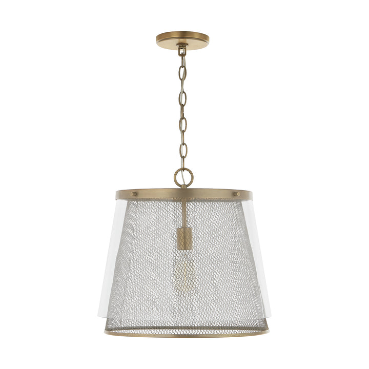 Capital Abbott 332312AD Pendant Light - Aged Brass