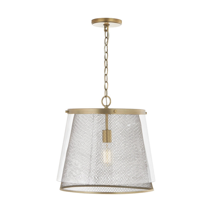 Capital Abbott 332312AD Pendant Light - Aged Brass