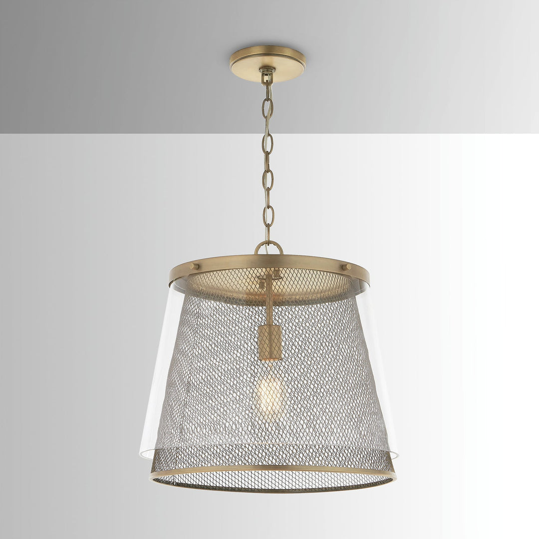 Capital Abbott 332312AD Pendant Light - Aged Brass