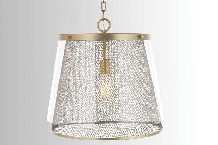 Capital Abbott 332312AD Pendant Light - Aged Brass