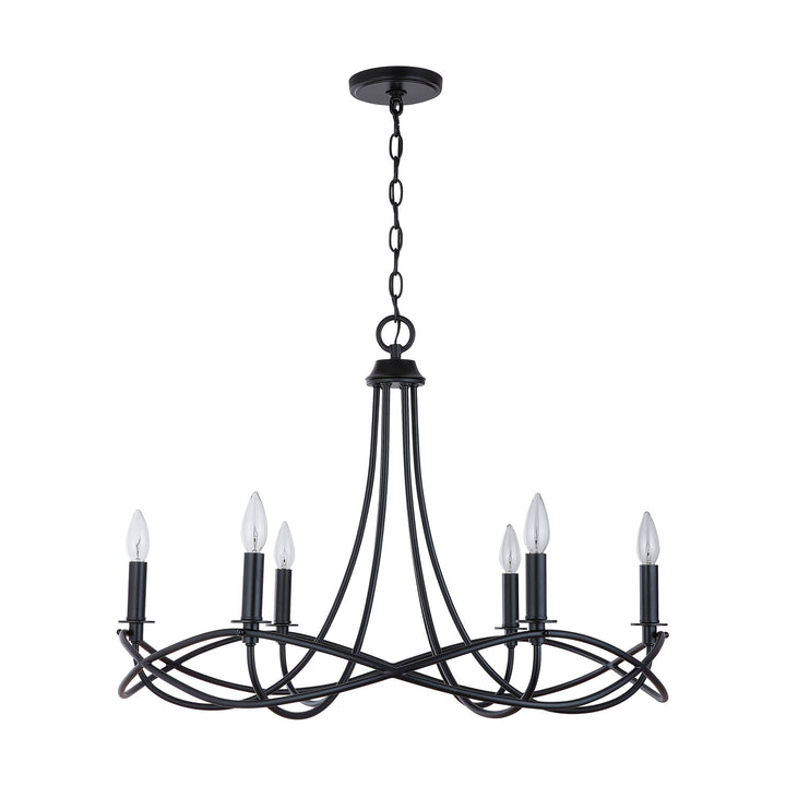 Capital Sonnet 431661MB Chandelier Light - Matte Black