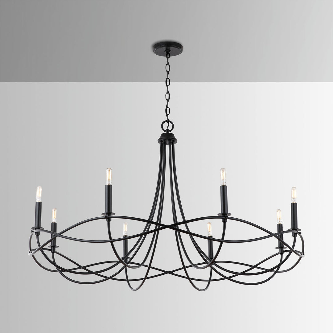 Capital Sonnet 431681MB Chandelier Light - Matte Black