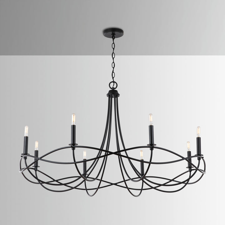 Capital Sonnet 431681MB Chandelier Light - Matte Black