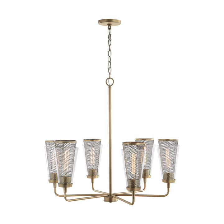 Capital Abbott 432361AD Chandelier Light - Aged Brass