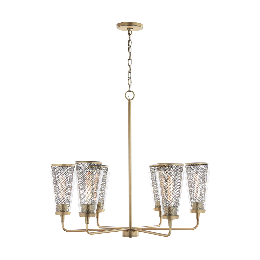 Capital Abbott 432361AD Chandelier Light - Aged Brass