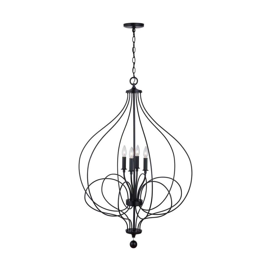 Capital Sonnet 531641MB Chandelier Light - Matte Black