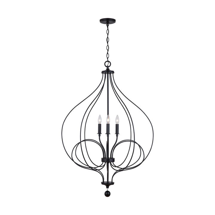 Capital Sonnet 531641MB Chandelier Light - Matte Black