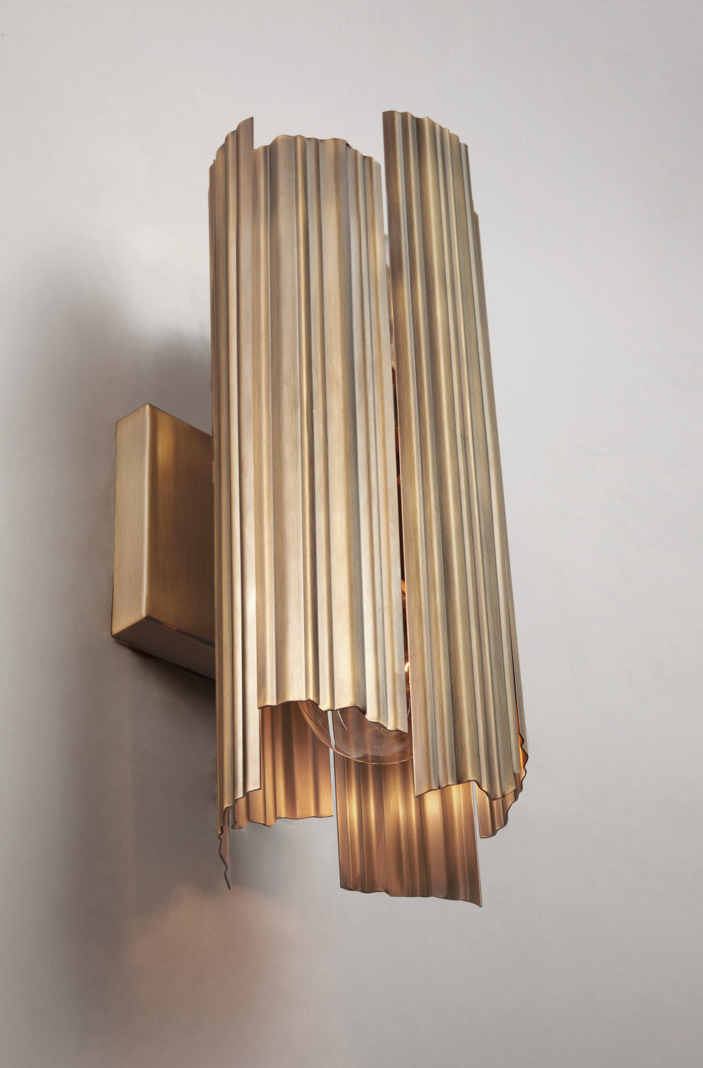 Capital Xavier 633421AD Wall Sconce Light - Aged Brass