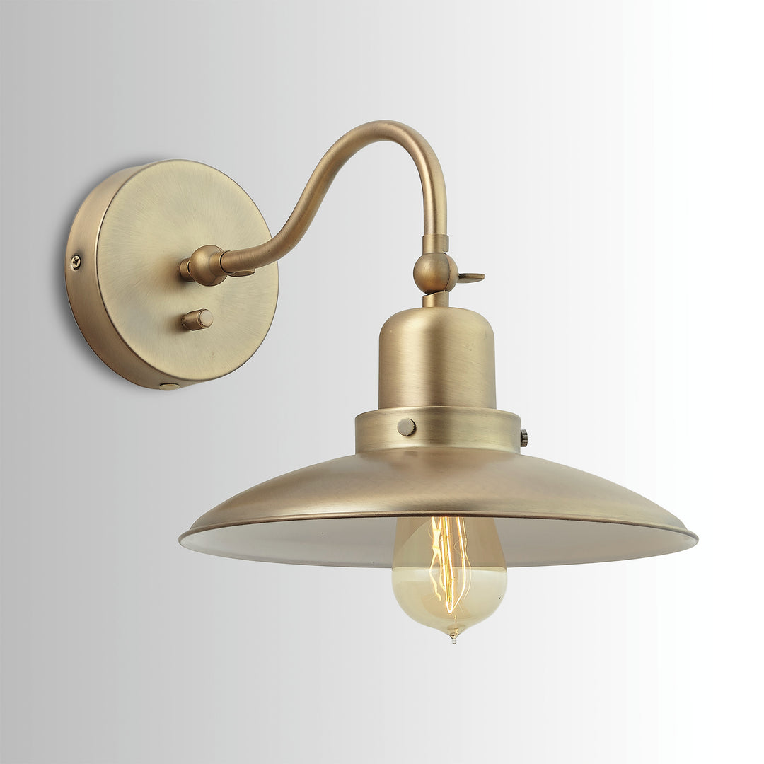 Capital Dewitt 634811AD Wall Sconce Light - Aged Brass