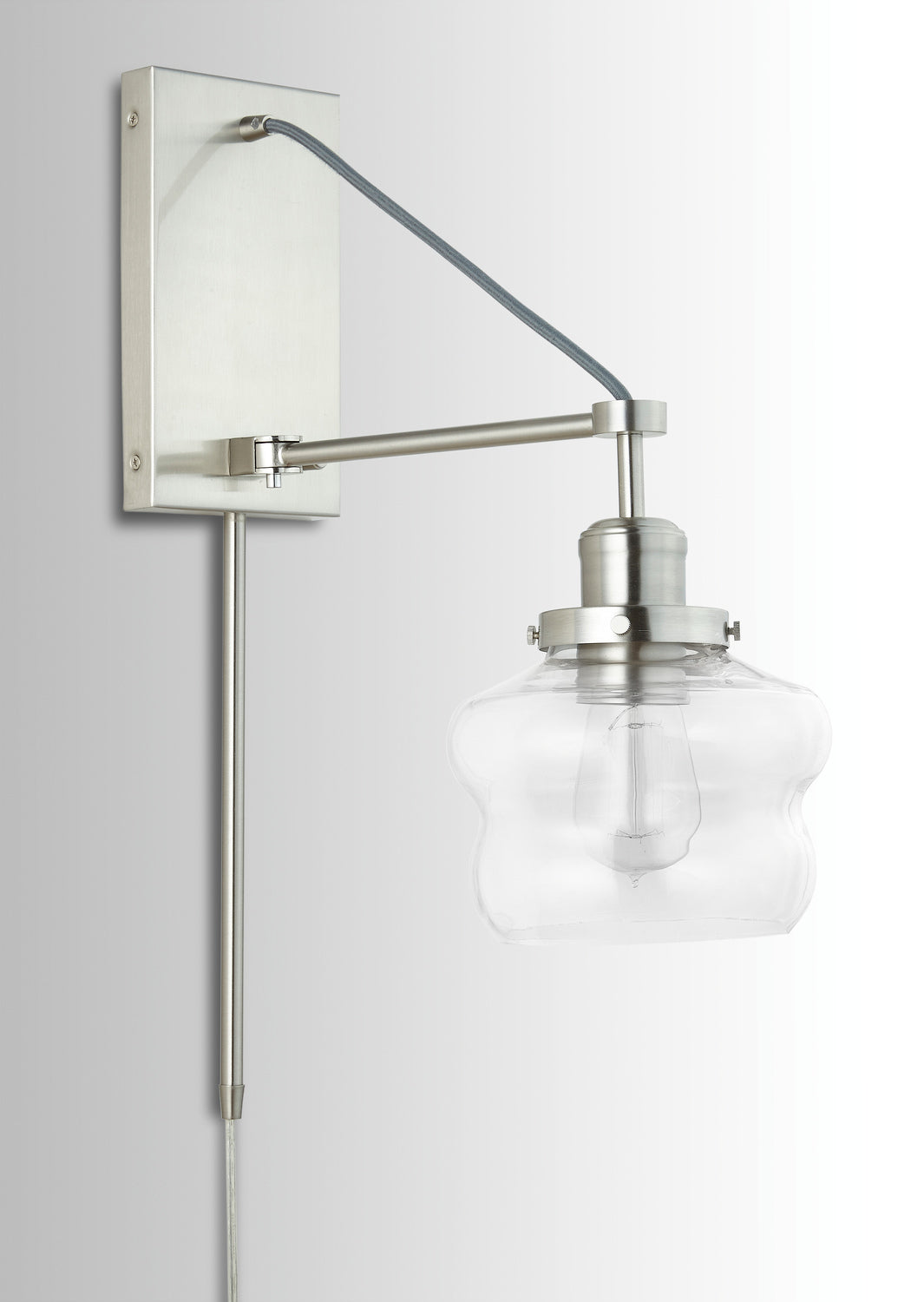 Capital Rhodes 634813BN-481 Wall Sconce Light - Brushed Nickel