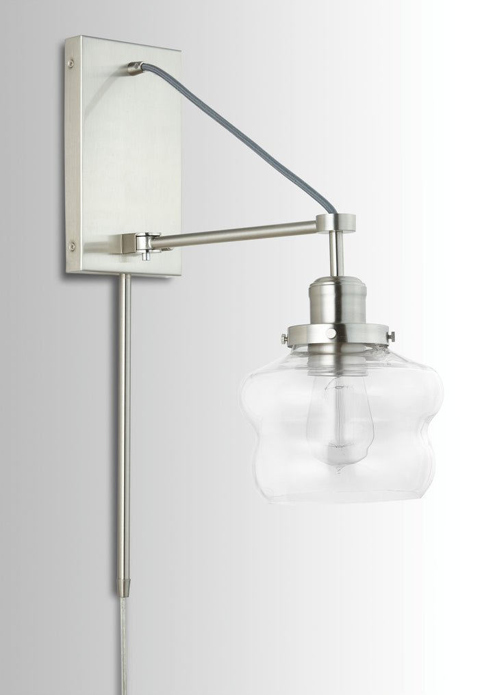 Capital Rhodes 634813BN-481 Wall Sconce Light - Brushed Nickel