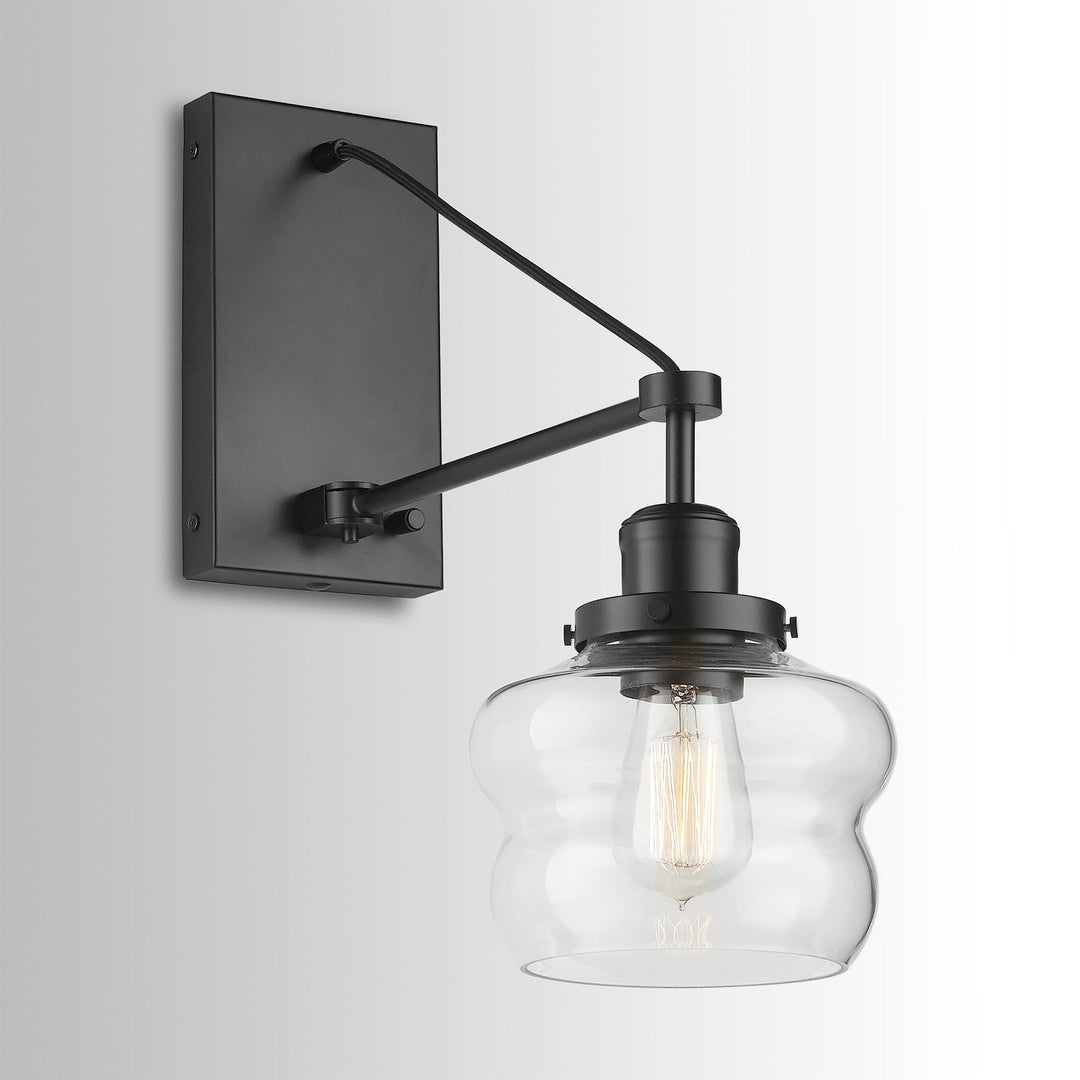 Capital Rhodes 634813MB-481 Wall Sconce Light - Matte Black