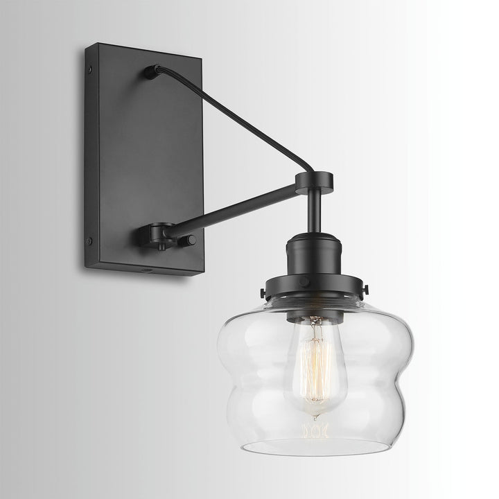 Capital Rhodes 634813MB-481 Wall Sconce Light - Matte Black