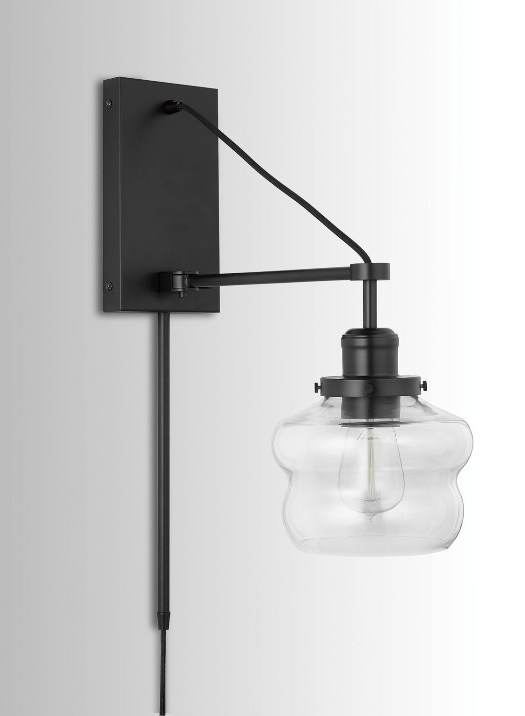 Capital Rhodes 634813MB-481 Wall Sconce Light - Matte Black