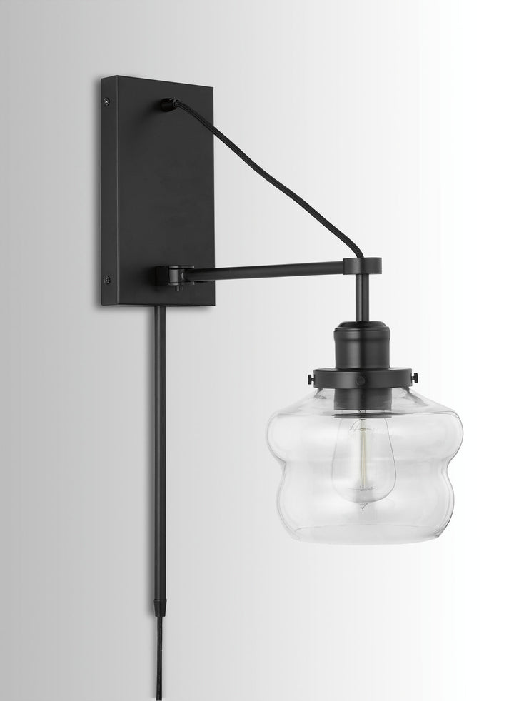 Capital Rhodes 634813MB-481 Wall Sconce Light - Matte Black