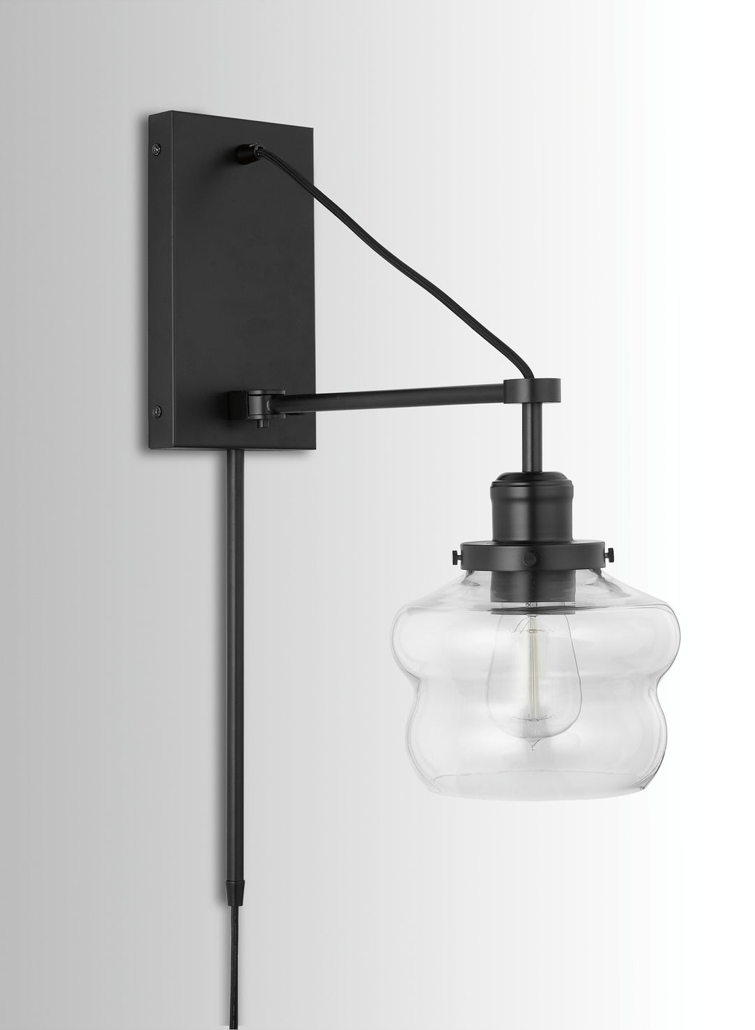 Capital Rhodes 634813MB-481 Wall Sconce Light - Matte Black
