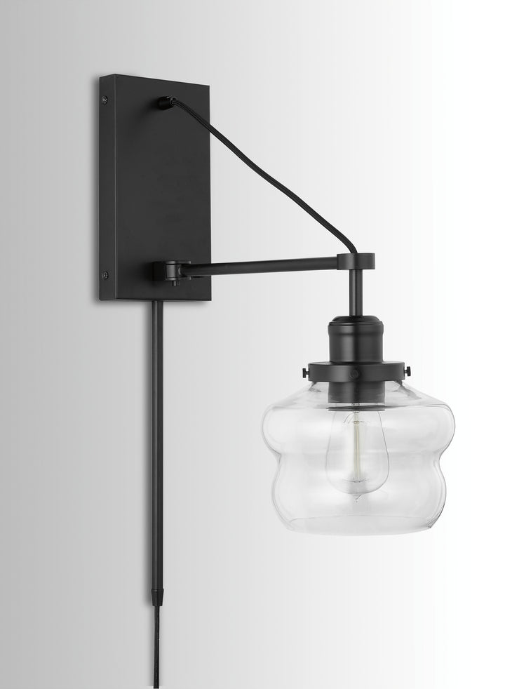 Capital Rhodes 634813MB-481 Wall Sconce Light - Matte Black
