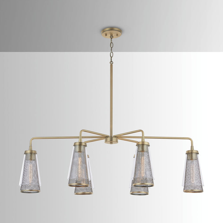 Capital Abbott 832361AD Pendant Light - Aged Brass