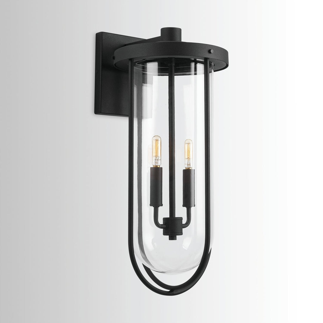 Capital Lighting 934221BK  Corbin Outdoor Black