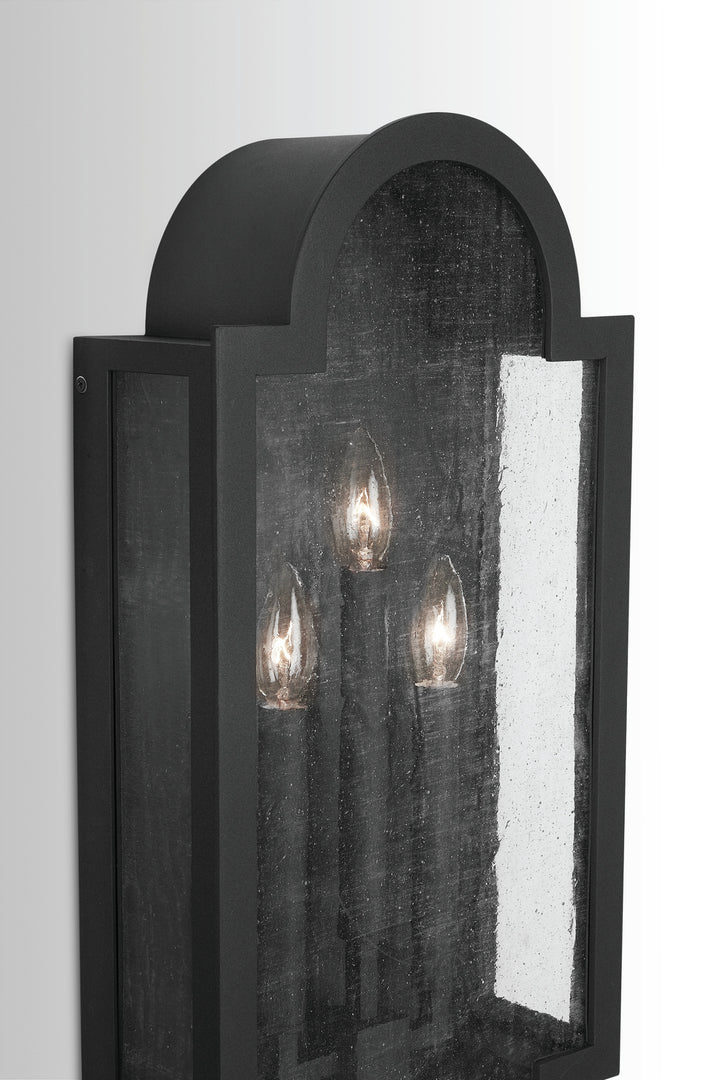 Capital Lighting 934531BK  Monroe Outdoor Black