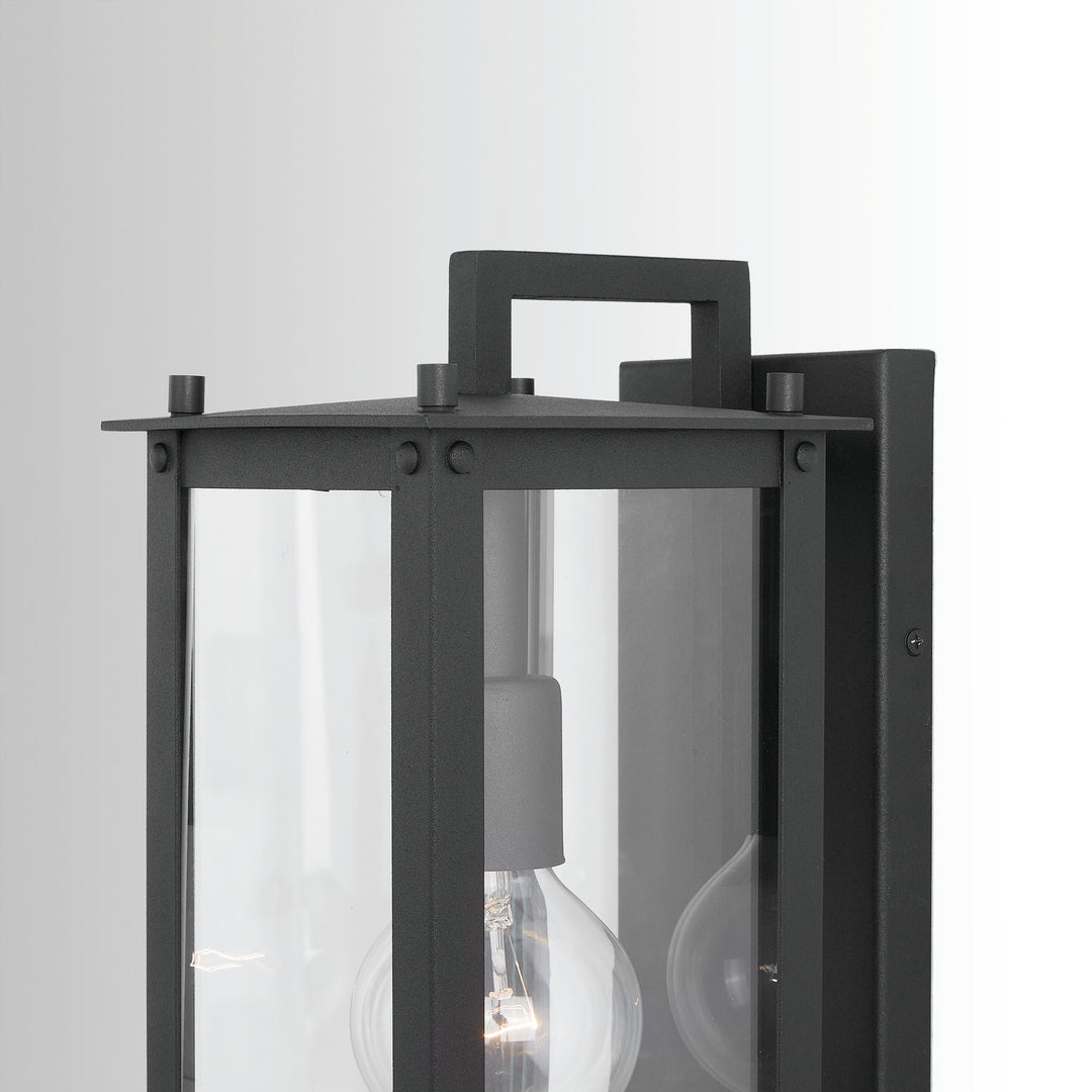 Capital Lighting 934611BK  Hunt Outdoor Black