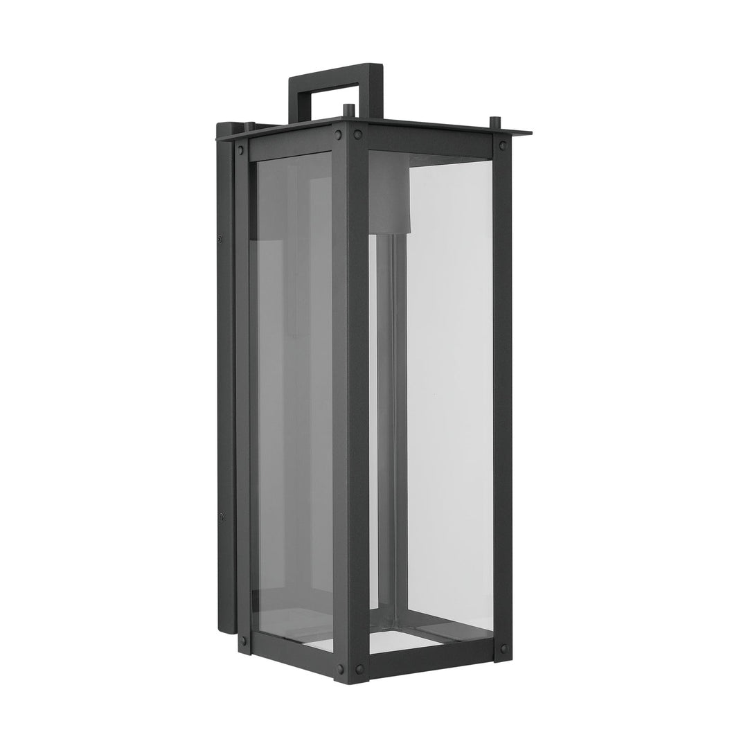 Capital Lighting 934612BK-GL  Hunt Outdoor Black