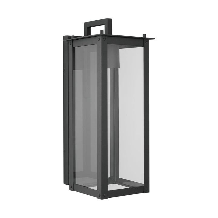 Capital Lighting 934612BK-GL  Hunt Outdoor Black
