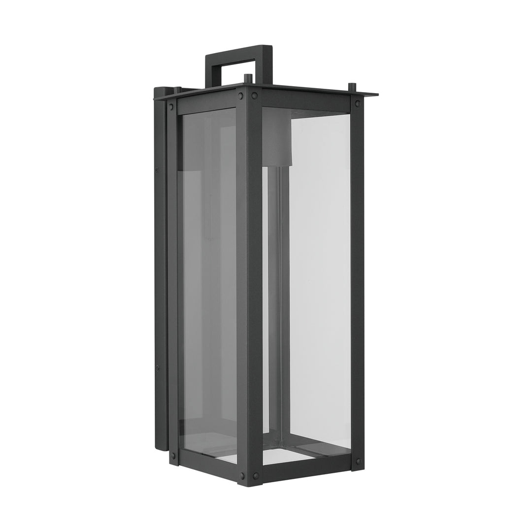 Capital Lighting 934612BK-GL  Hunt Outdoor Black