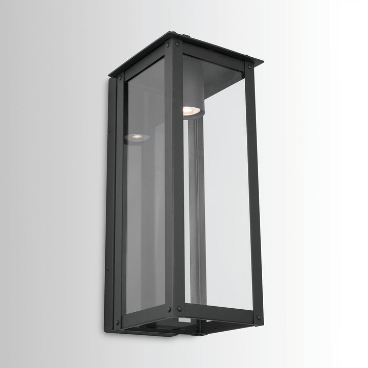 Capital Lighting 934612BK-GL  Hunt Outdoor Black