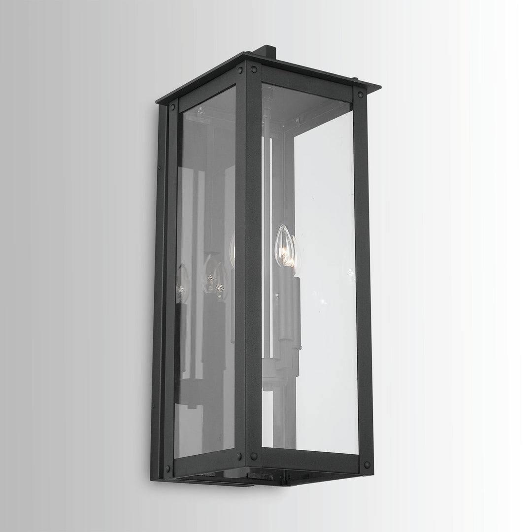 Capital Lighting 934641BK  Hunt Outdoor Black