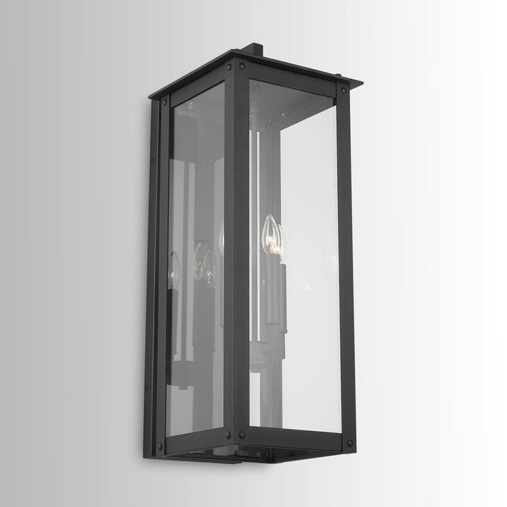 Capital Lighting 934641BK  Hunt Outdoor Black