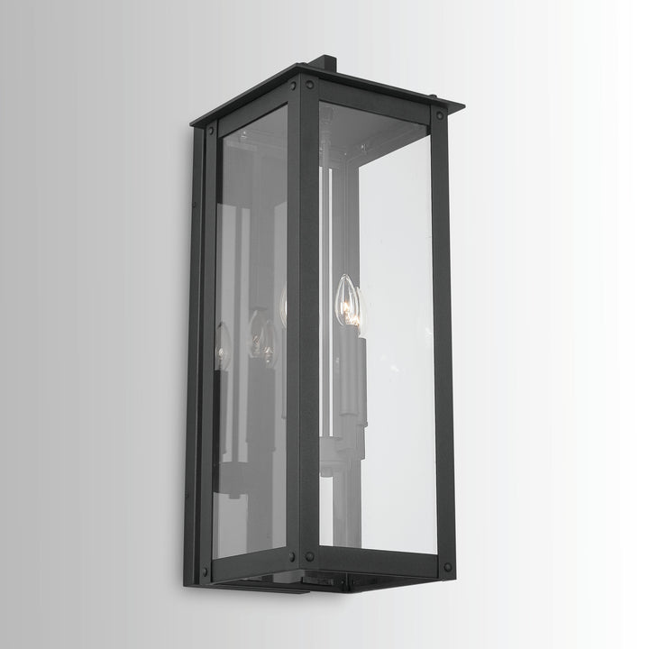 Capital Lighting 934641BK  Hunt Outdoor Black