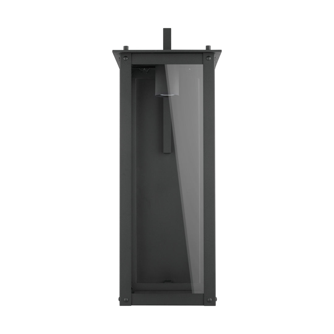 Capital Lighting 934641BK-GL  Hunt Outdoor Black