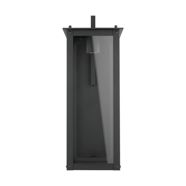Capital Lighting 934641BK-GL  Hunt Outdoor Black