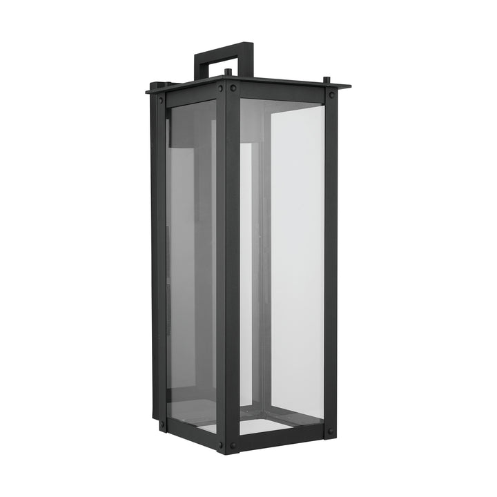 Capital Lighting 934641BK-GL  Hunt Outdoor Black