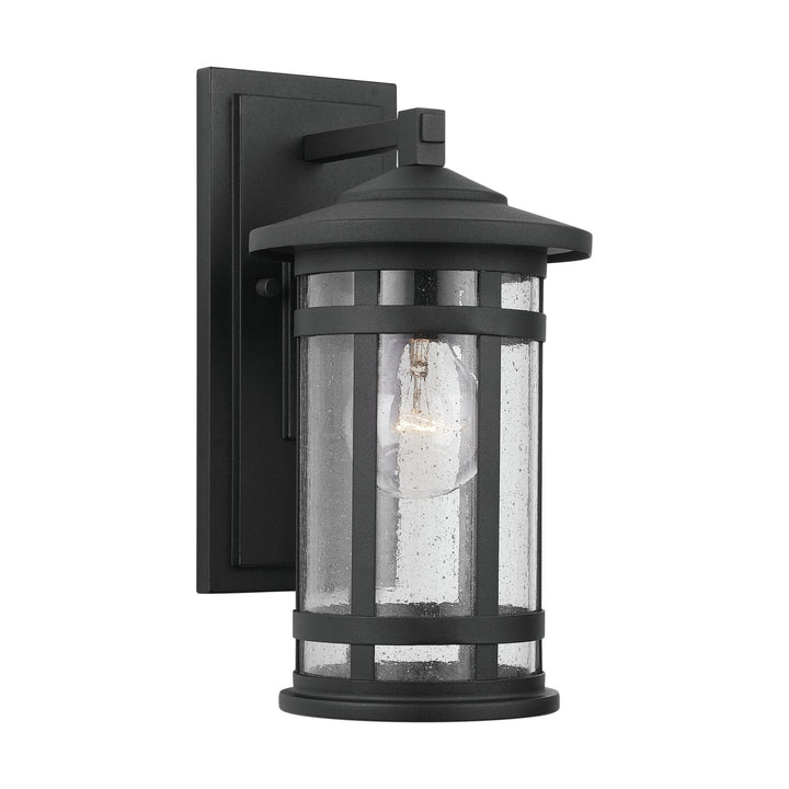 Capital Lighting 935511BK  Mission Hills Outdoor Black