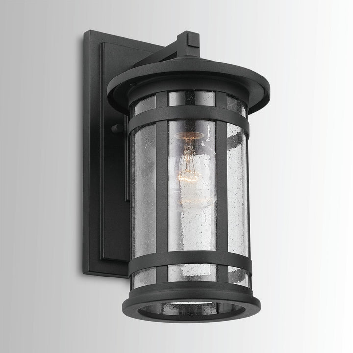Capital Lighting 935511BK  Mission Hills Outdoor Black