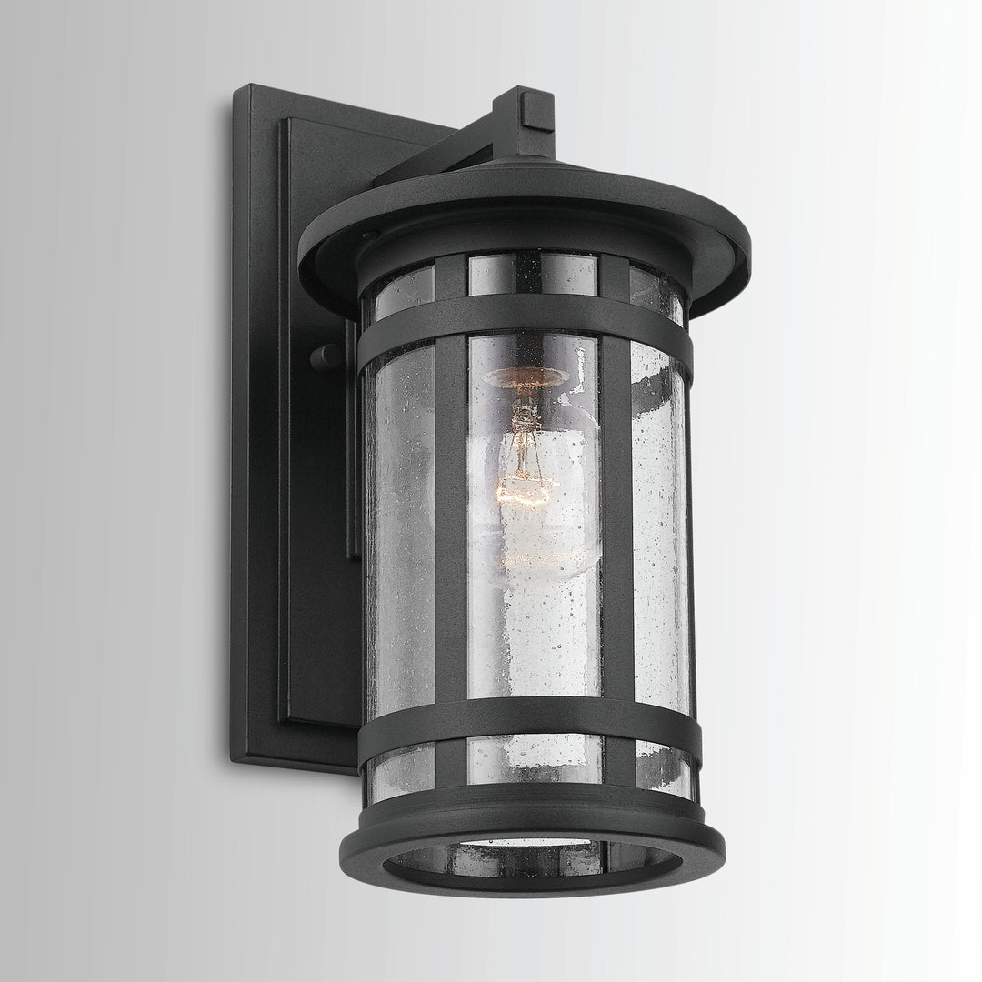 Capital Lighting 935511BK  Mission Hills Outdoor Black