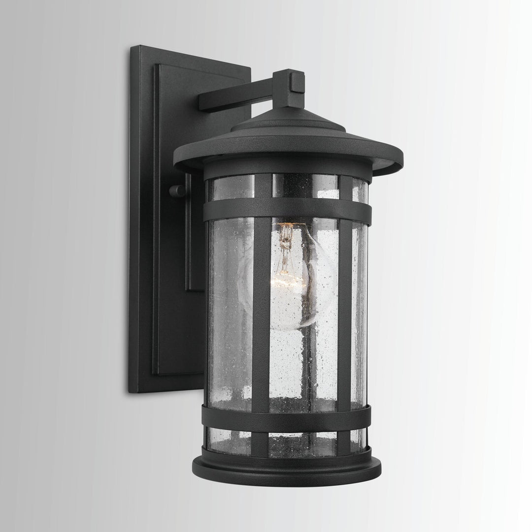 Capital Lighting 935511BK  Mission Hills Outdoor Black